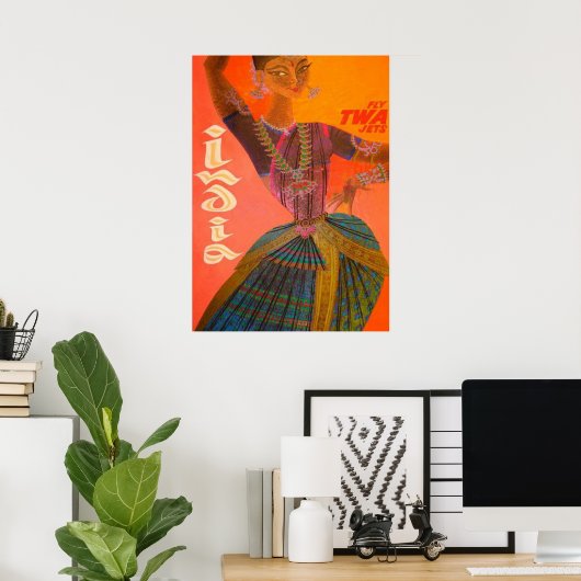 REISPOSTER, India Poster (Thuiskantoor)