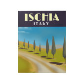Reisposter Ischia Italië Notitieblok (Linkerzijde)