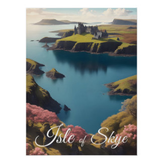 Reisposter Isle of Skye Schotland Perfect Poster
