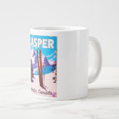 Reisposter Jasper Alberta Canada Grote Koffiekop (Voorkant rechts)