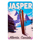 Reisposter Jasper Alberta Canada Magneet (Verticaal)