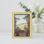  reisposter Jazz Age Varazze Briefkaart (Staand voorkant)