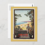  reisposter Jazz Age Varazze Briefkaart (Voorkant / Achterkant)
