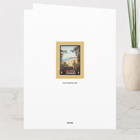  reisposter Jazz Age Varazze Kaart (Achterkant)