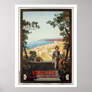  reisposter Jazz Age Varazze Poster