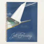 Reisposter Jet Away. Planner (Voorkant)