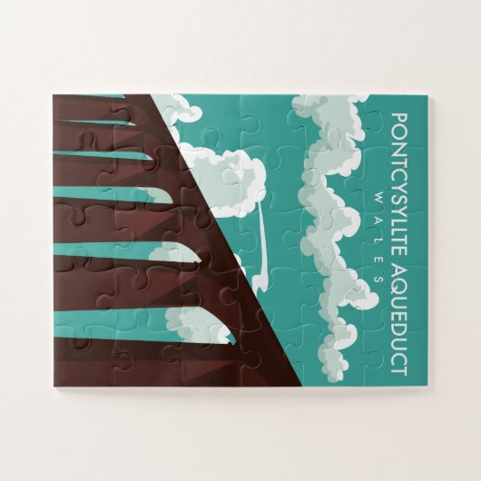 Reisposter Jigsee P Legpuzzel (Horizontaal)