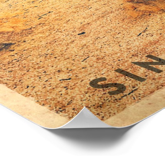 reisposter Joshua Tree Poster (Hoek)