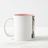 Reisposter Juneau Alaska Tweekleurige Koffiemok (Links)