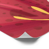 Reisposter Kaanapali Maui County Hawaii Poster (Hoek)