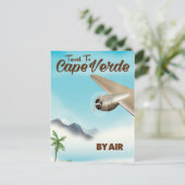 Reisposter Kaapverdië Briefkaart (Staand voorkant)