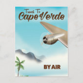 Reisposter Kaapverdië Briefkaart (Voorkant)