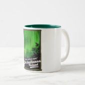 Reisposter Kakslauttanen finland Tweekleurige Koffiemok (Voorkant rechts)