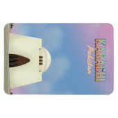 Reisposter Karachi Pakistan Magneet (Horizontaal)