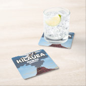 Reisposter Kīlauea Hawaii Volcano Kartonnen Onderzetters (Insitu)