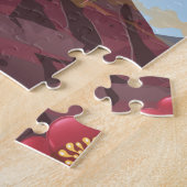 Reisposter Kīlauea Hawaii-vulkaan Legpuzzel (Zijkant)
