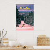 Reisposter King Pine Ski Resort Poster (Keuken)