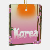 Reisposter Korea Flowers Keramisch Ornament (Rechts)