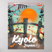 Reisposter Kyoto Japan Poster (Voorkant)