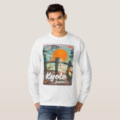 Reisposter Kyoto Japan T-shirt (Voorkant volledig)