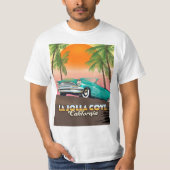 Reisposter La Jolla Cove California T-shirt (Voorkant)