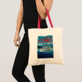  reisposter Lago di Como Tote Bag (Voorkant (product))