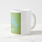 Reisposter Lake Winnipesaukee New Hampshire Grote Koffiekop (Voorkant rechts)