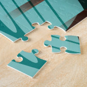 Reisposter lederfoot Viaduct Scotland Legpuzzel (Zijkant)