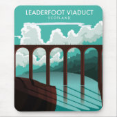Reisposter lederfoot Viaduct Scotland Muismat (Voorkant)