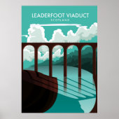 Reisposter lederfoot Viaduct Scotland Poster (Voorkant)