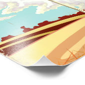 Reisposter Little Rock Arkansas Foto Afdruk (Hoek)