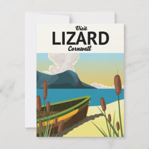 Reisposter Lizard aan zee