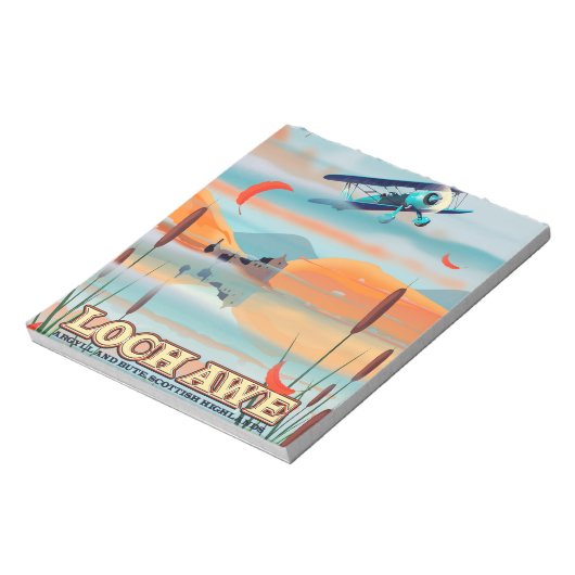 Reisposter Loch Awe Scotland Notitieblok (Linkerzijde)