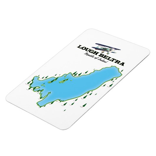 Reisposter Lough Beltra Ireland Magneet (Linkerzijde)
