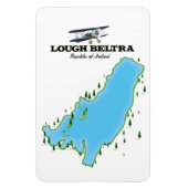 Reisposter Lough Beltra Ireland Magneet (Verticaal)