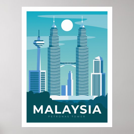 reisposter MALAYSIA Poster (Voorkant)