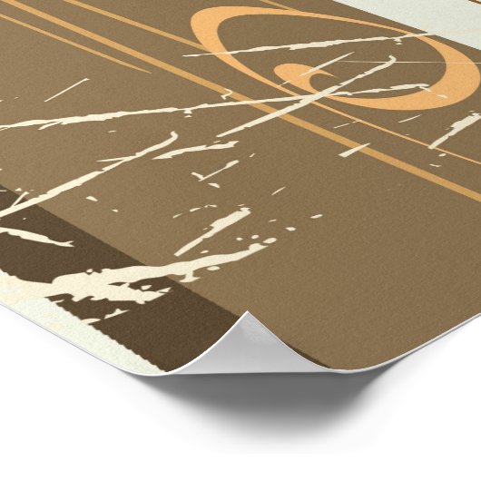 Reisposter Manitoba Canada  stijl Poster (Hoek)