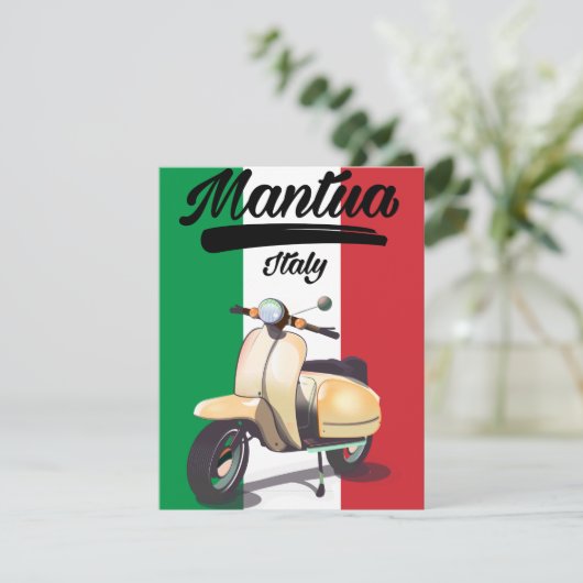 Reisposter Mantua Italië (Staand voorkant)
