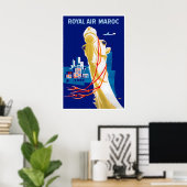 Reisposter Marokko Marokkaanse KunstprintA Poster (Thuiskantoor)