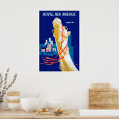 Reisposter Marokko Marokkaanse KunstprintA Poster (Keuken)