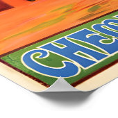 Reisposter Marokko, Marrakesh Poster (Hoek)