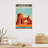 Reisposter Marokko, Marrakesh Poster (Keuken)