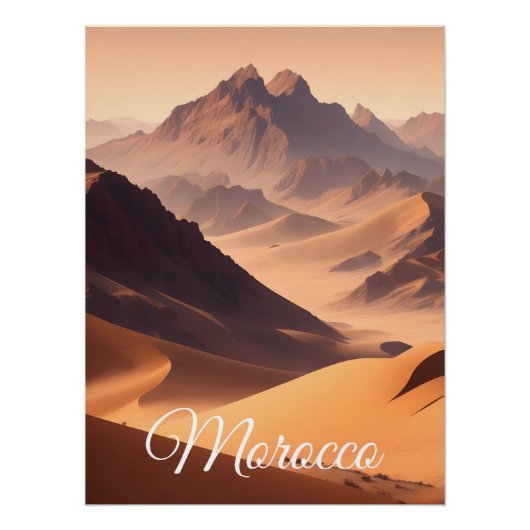 Reisposter Marokko Perfect Poster (Voorkant)