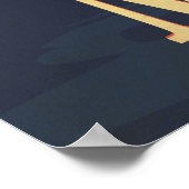 Reisposter Mauna Loa vulcano Poster (Hoek)