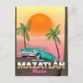 Reisposter Mazatlán Mexico Briefkaart (Voorkant)