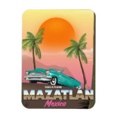Reisposter Mazatlán Mexico Magneet (Verticaal)