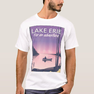 Reisposter meer van Erie T-shirt