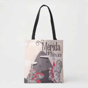 Reisposter Mérida Mexico Tote Bag