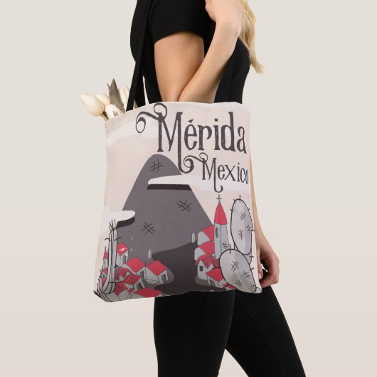 Reisposter Mérida Mexico Tote Bag (Dichtbij)