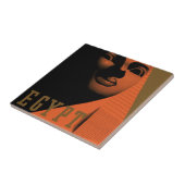 Reisposter met Sfinx, Egypte, Afrika Tegeltje (Zijkant)